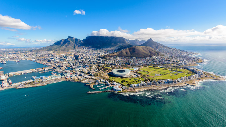 Cape Town from above