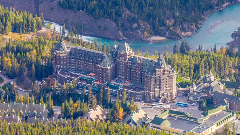 Banff resort with hot springs