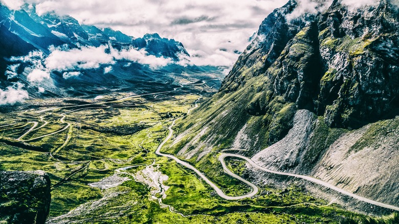 The Death Road in Bolivia