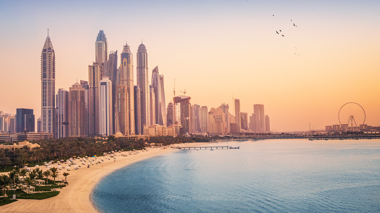 Skyline of Dubai