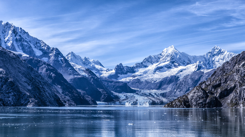 mountains and lake