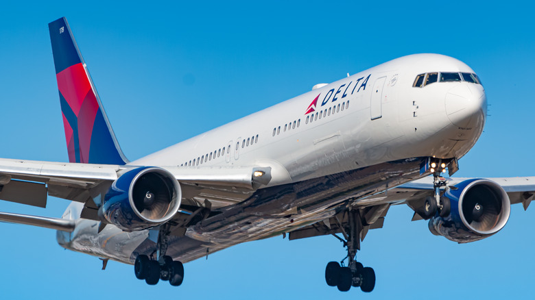 A plane in Delta's fleet