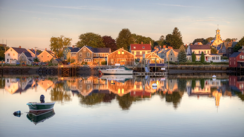 Coastline of Portsmouth, New Hampshire