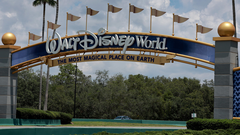 Disney World entrance