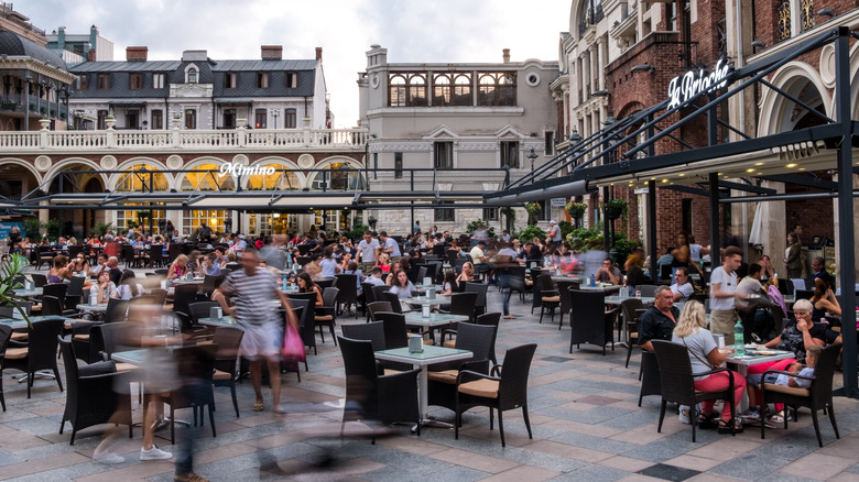 Piazza square in Batumi