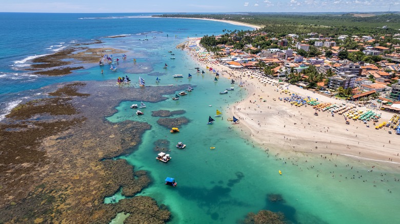 A beach in Brazil