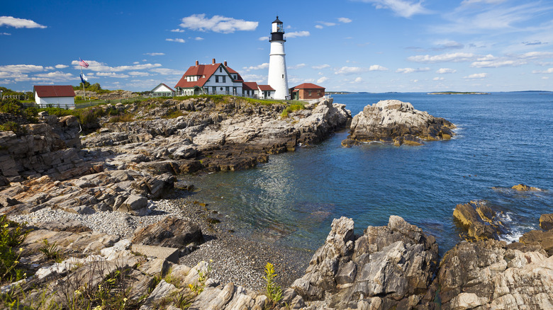 Portland Head Light in Maine