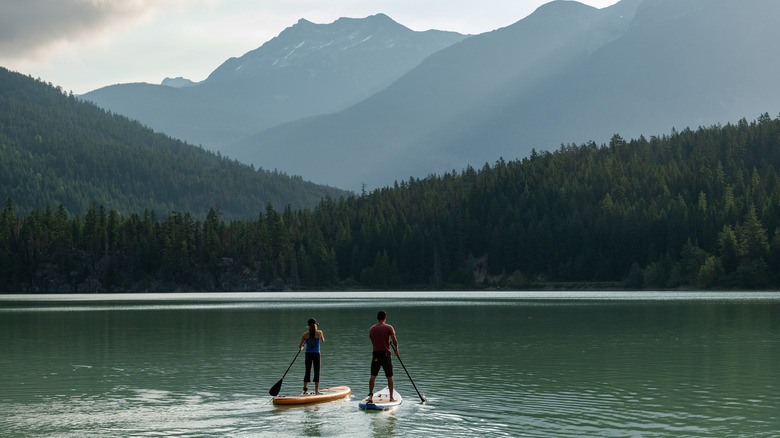 Couple in Whistler