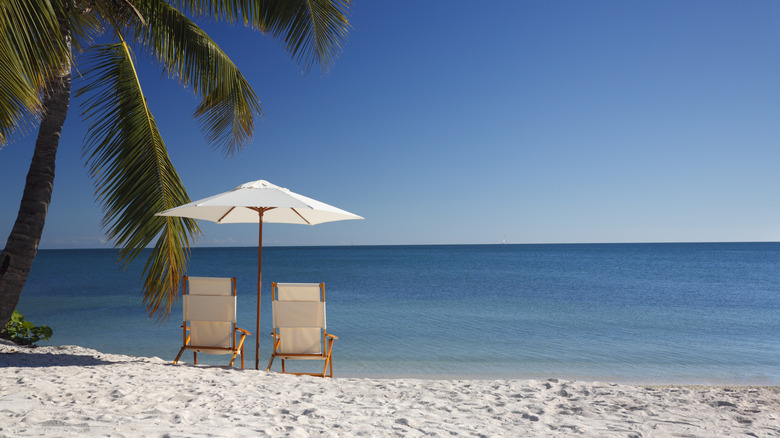 Beach in the Florida Keys