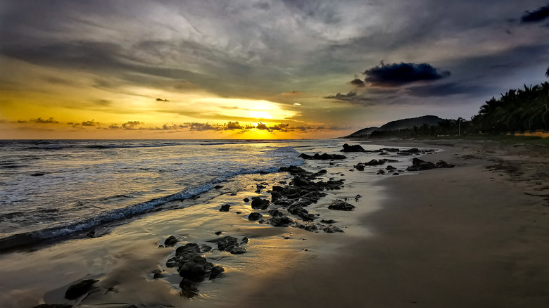 Troncones sunset in Mexico