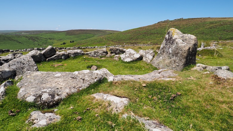 Grimspound at Dartmoor National Park