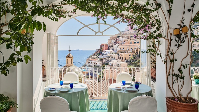 La Sponda restaurant in Positano