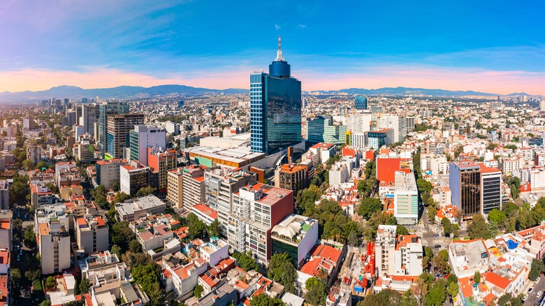 Skyline of Mexico City