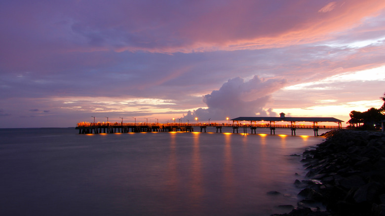 Sea Island pier, Georgia