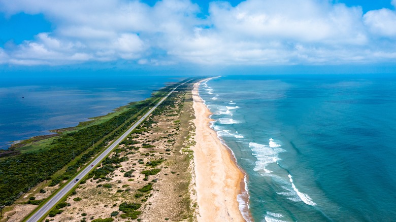 Aerial view of Highway 12