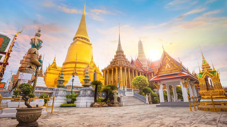 Grand Palace complex in Bangkok