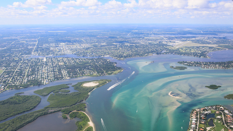 Ariel view of Vero Beach 