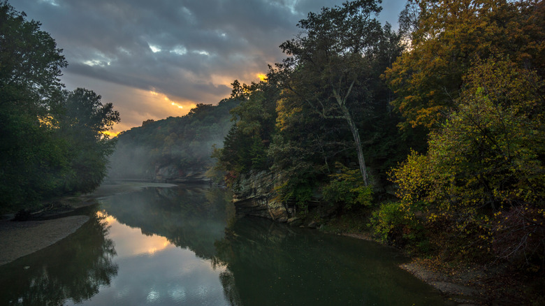 Sugar Creek at Turkey Run State Park, Indiana