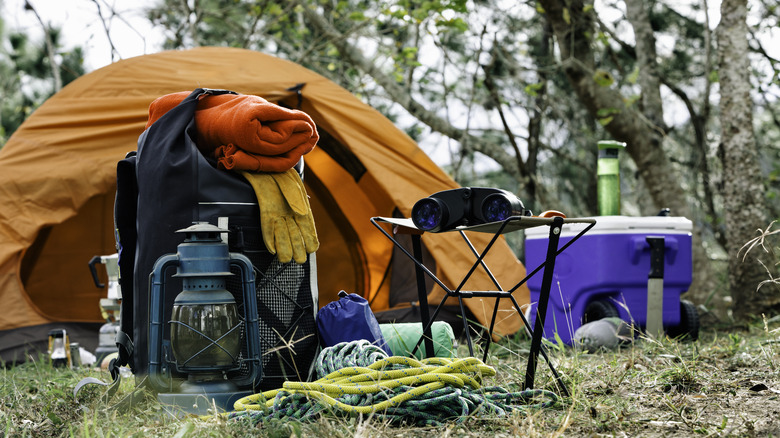 Camping tent outlet supplies