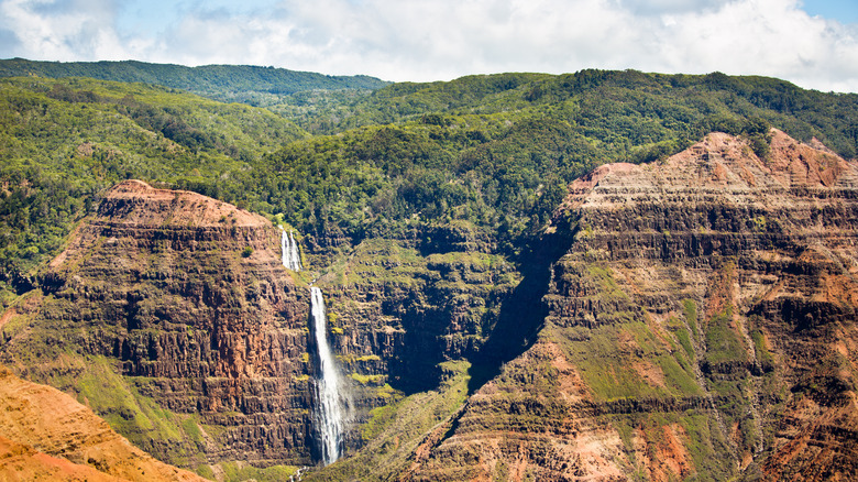 Waimea Canyon state park Hawaii