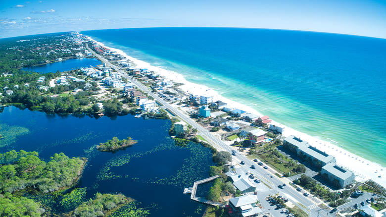 Aerial view, Santa Rosa Beach 