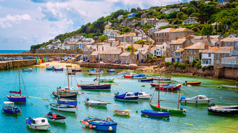 Fishing boats at Mousehole