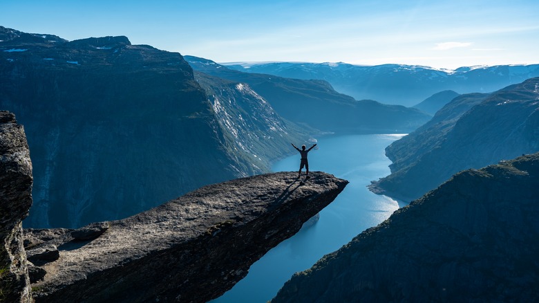 Trolltunga rock in Norway