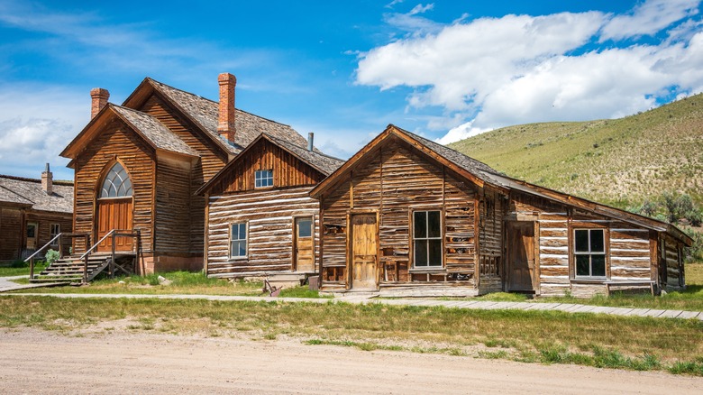 Bannack State Park Log Buildings