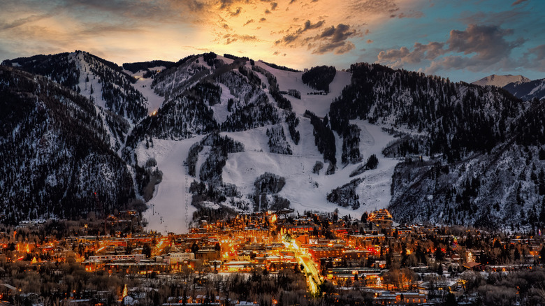 The town Aspen, Colorado 