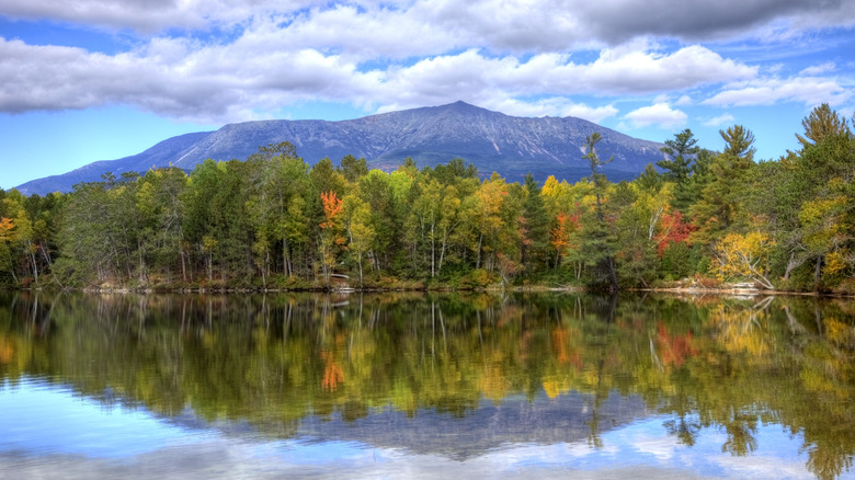 Mount Katahdin in Maine 